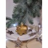 Dekorační zlaté prasátko k zavěšení