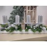Ručně vyrobený adventní svícen