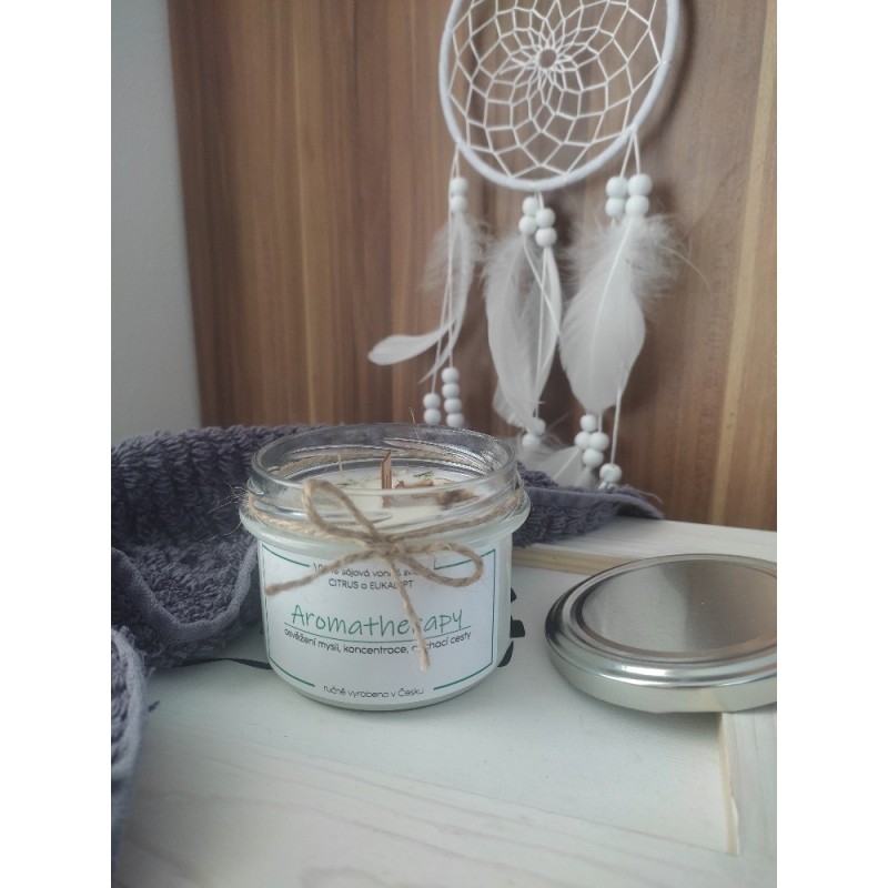 Sójová svíčka aromatherapy